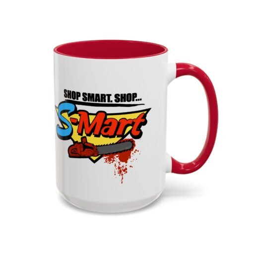 ☕️ Shop Smart... Shop S-Mart Color Accent Mug – Groovy Sips Start Here - Image 86