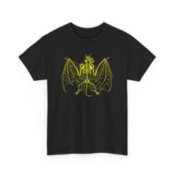 🦇🕸️ Bone-Winged Bat Unisex T-Shirt – Webbed in Darkness