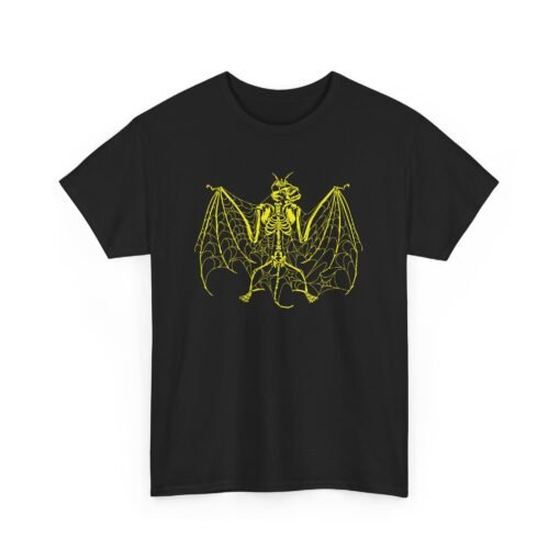 🦇🕸️ Bone-Winged Bat Unisex T-Shirt – Webbed in Darkness