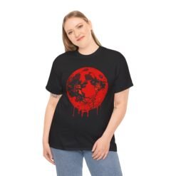 Alternative view of 🌕🩸 Blood Moon Unisex T-Shirt – Lunar Looks That Kill