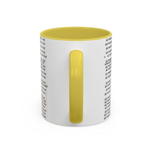 ☕ All Work and No Play Color Accent Mug – A Sip of Madness - Image 47