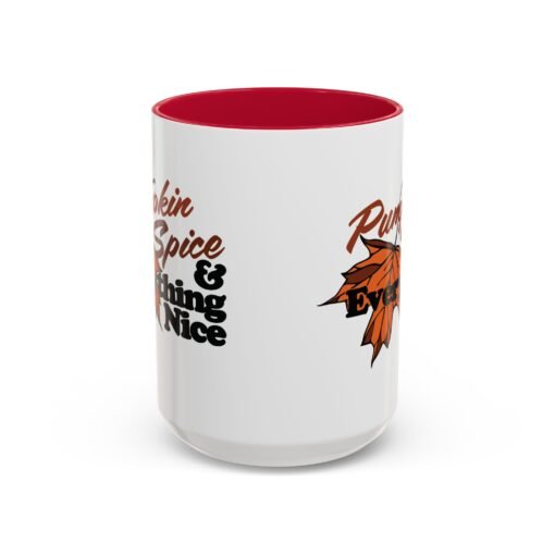 🎃☕ Pumpkin Spice & Everything Nice Accent Mug – Sip into Autumn - Image 37