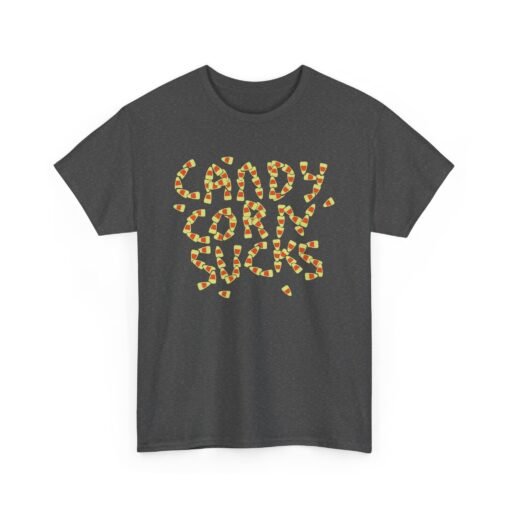 🍬🚫 Candy Corn Sucks Unisex T-Shirt – Sweet Font, Savage Truth - Image 16