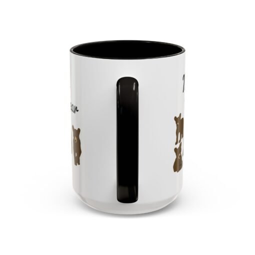 🧸 Mama Bear Color Accent Mug – Fierce Sips, Cozy Vibes - Image 19