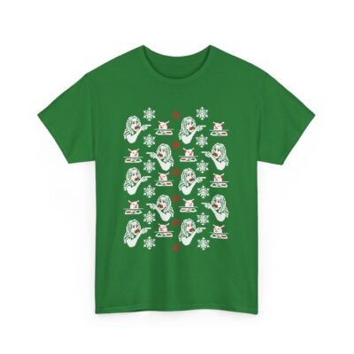 😾🎄 Woman Yelling at Cat Ugly Christmas T-Shirt – Meme the Season!