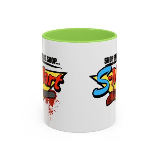 ☕️ Shop Smart... Shop S-Mart Color Accent Mug – Groovy Sips Start Here - Image 25