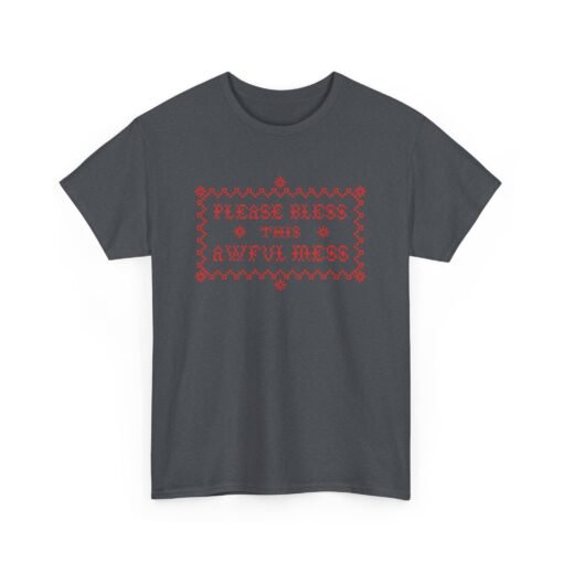 🧵😅 Please Bless This Awful Mess Unisex T-Shirt – Cross-Stitched Chaos, Worn with Pride - Image 20
