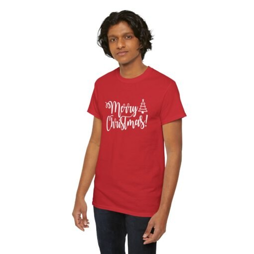 🎄 Merry Christmas Unisex T-Shirt – Festive Vibes, Comfy Feels - Image 11
