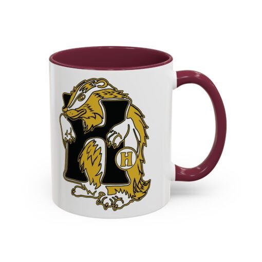 🦡 House of Badger Accent Color Mug – Sip with Heart - Image 10