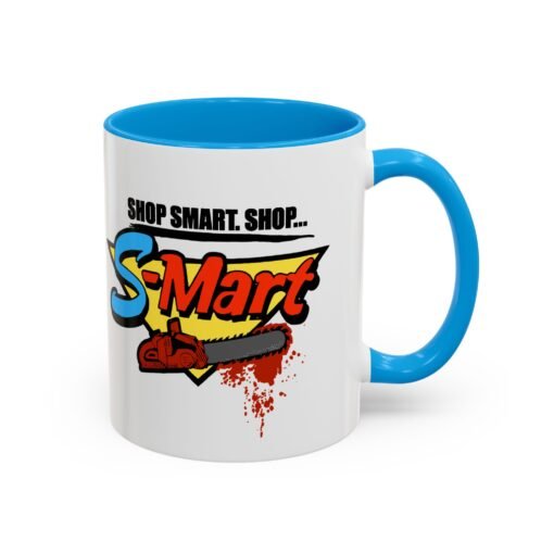 ☕️ Shop Smart... Shop S-Mart Color Accent Mug – Groovy Sips Start Here - Image 3