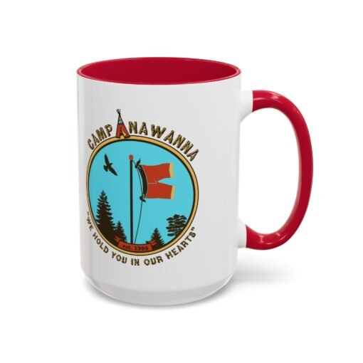 ☕🏕️🩲 Camp Anawanna Color Accent Mug – We Hold You in Our Hearts (and Hands) - Image 86