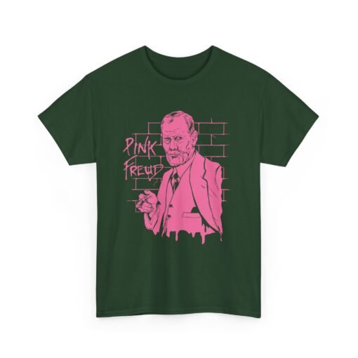 🧠🎸 Pink Freud Unisex T-Shirt – The Bricks, The Brain, The Banter - Image 13