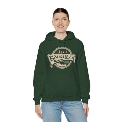 🌿 Elect Baggins for The Shire Unisex Hoodie – Cozy Gear for Campaigning Hobbits - Image 7