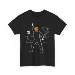 🎃🕺 Pumpkin Night Fever Unisex T-Shirt – Stayin’ Alive, Halloween Style