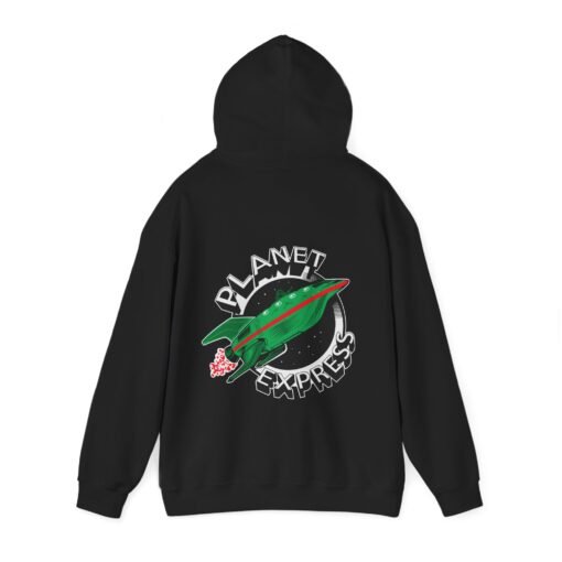 🚀 Planet Express Unisex Hoodie – Delivering Style from the 31st Century - Image 9