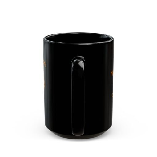 ☕ Caffeine Molecule Black Mug – Science in Every Sip - Image 10