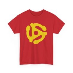 🎶🔁 45 Adapter Unisex T-Shirt – Spin It Old School