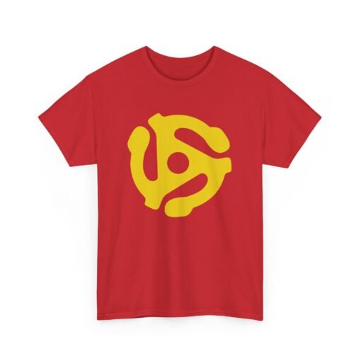 🎶🔁 45 Adapter Unisex T-Shirt – Spin It Old School