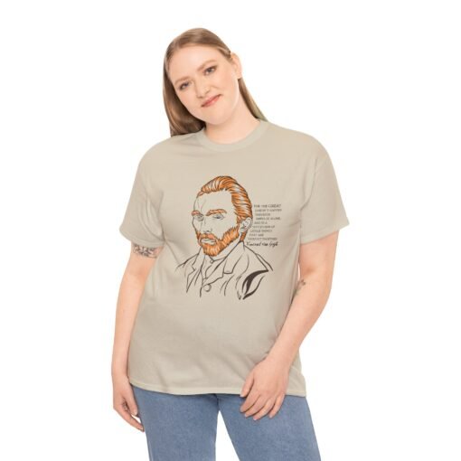 🎨🌟 Van Gogh Wisdom Unisex T-Shirt – Greatness in Every Stroke - Image 5