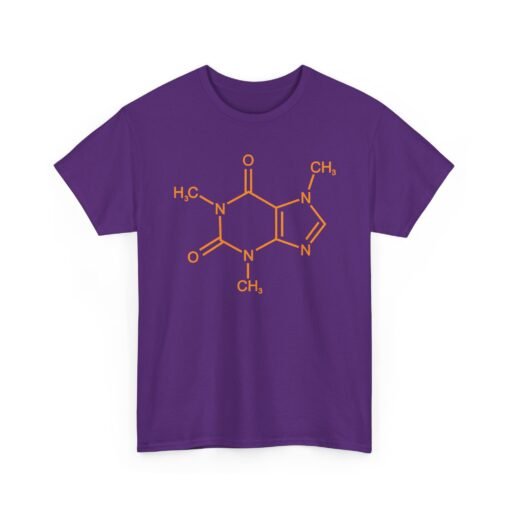 ☕🧪 Caffeine Molecule Unisex T-Shirt – Fuel Your Brain in Style - Image 19