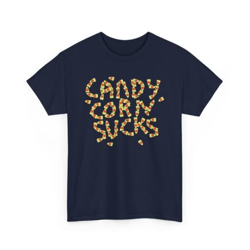 🍬🚫 Candy Corn Sucks Unisex T-Shirt – Sweet Font, Savage Truth - Image 19