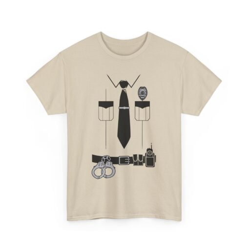 👮‍♂️🚓 Police Officer Costume Unisex T-Shirt – Serve, Protect, and Look Sharp - Image 14