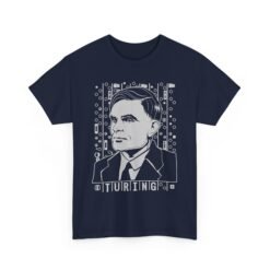 🧠💻 Alan Turing Unisex T-Shirt – Codebreaker. Visionary. Icon.