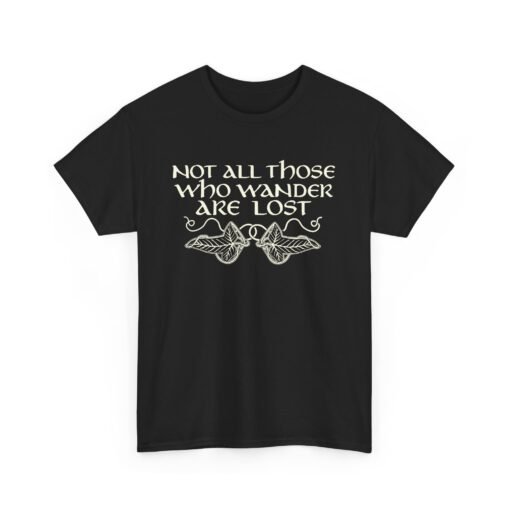 🌿 Not All Those Who Wander Are Lost Unisex T-Shirt – Elven-Inspired Adventure Wear - Image 10