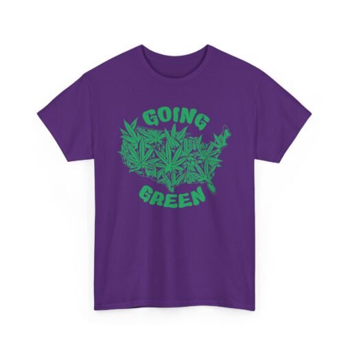 🌿🇺🇸 Going Green Unisex T-Shirt – Freedom Never Smelled So Good - Image 18