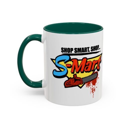 ☕️ Shop Smart... Shop S-Mart Color Accent Mug – Groovy Sips Start Here - Image 24