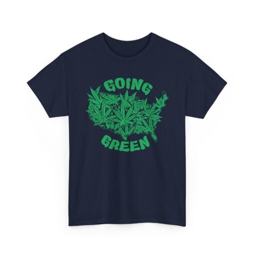 🌿🇺🇸 Going Green Unisex T-Shirt – Freedom Never Smelled So Good - Image 17