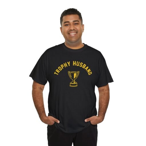 🏆😎 Trophy Husband Unisex T-Shirt – Winning at Love - Image 5