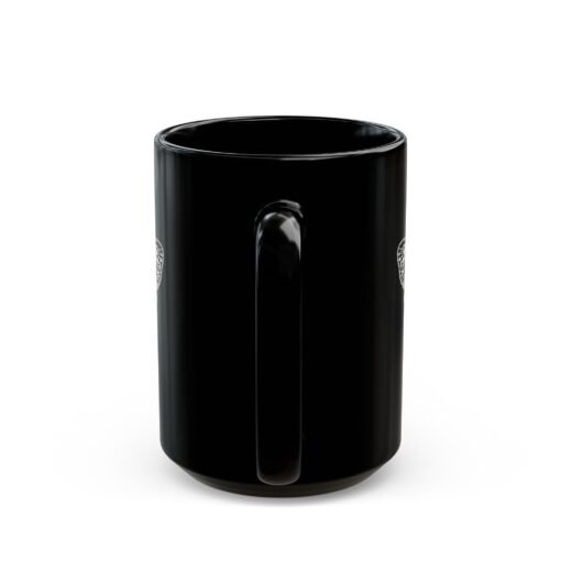 🦋 Death's Head Moth Black Mug – Dark Elegance with Every Sip - Image 12