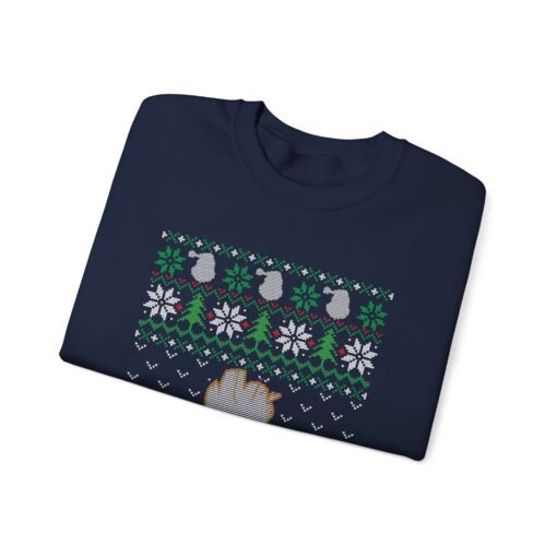 🌱🎄 Merry Grootmas Ugly Christmas Sweatshirt – Deck the Halls with Tiny Tree Joy - Image 3