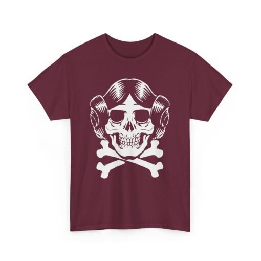 ☠️👸 Rebel Skull Unisex T-Shirt – Princess Power with a Dark Twist - Image 11