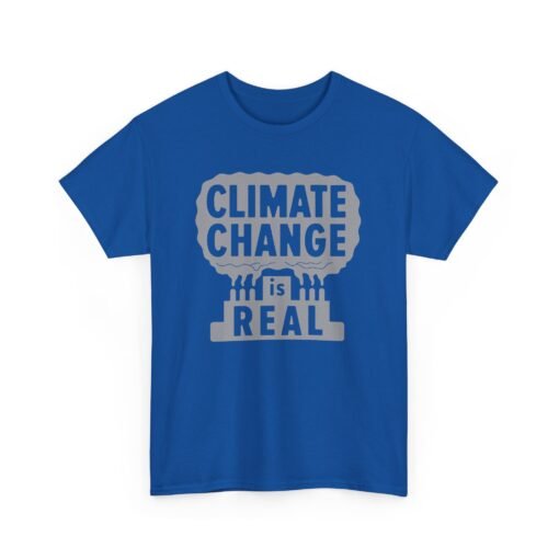 🌍💨 Climate Change Is Real Unisex T-Shirt – A Message in the Smoke - Image 18