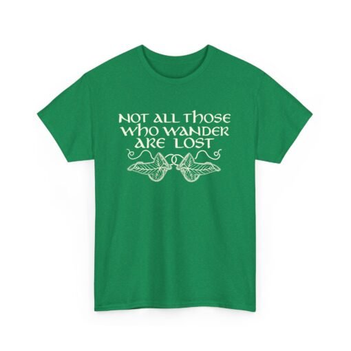 🌿 Not All Those Who Wander Are Lost Unisex T-Shirt – Elven-Inspired Adventure Wear - Image 14