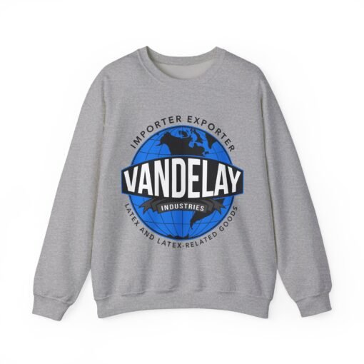 🏢 Vandelay Industries Unisex Sweatshirt – Importing. Exporting. Comfort. - Image 11