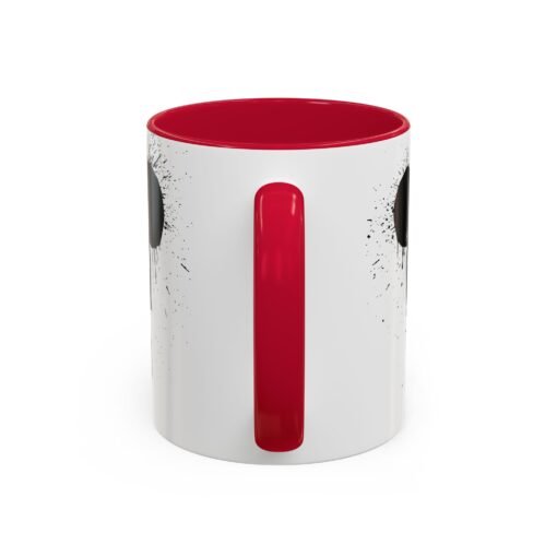 🐭☣️ Gas Mask Mouse Accent Mug – Sip with a Side of Strange - Image 8