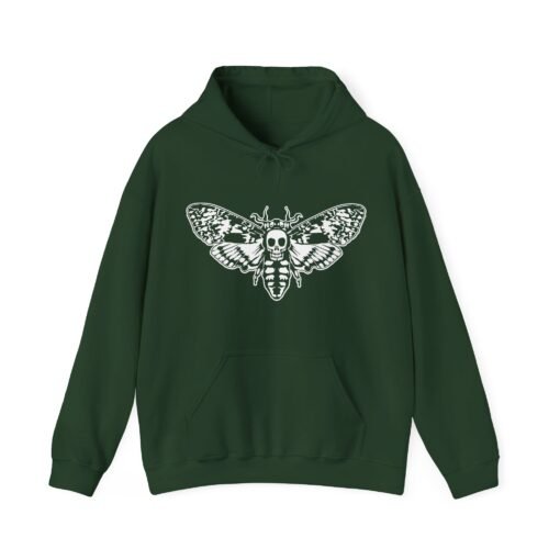 🦋💀 Death's Head Moth Unisex Hoodie – Bold. Mysterious. Unmistakably Cool. - Image 14