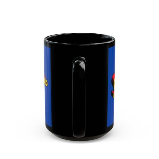☕🦸‍♂️💥 Superdad Black Mug – Fuel for the Everyday Hero - Image 10