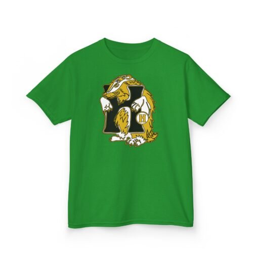 🦡💛 House of Badger Kids’ Cotton T-Shirt – Brave Hearts, Kind Souls - Image 11