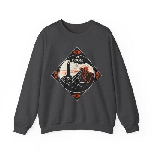 🔥 Mount Doom & Eye of Sauron Unisex Sweatshirt – Dark Elegance for Bold Fans - Image 16