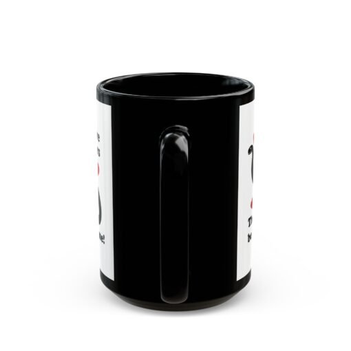 ☕🦖✨ I Believe in Dinosaurs Black Mug – Jurassic Joy in Every Sip - Image 10