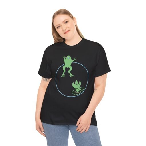🐸🌌👶 Reach for the Froggy Unisex T-Shirt – The Snack Side is Strong - Image 3
