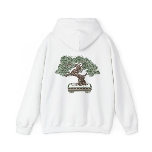 🌳 Bonsai Tree Unisex Hoodie – Calm, Rooted, and Ready to Wear - Image 3