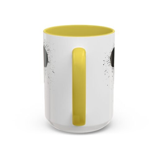 🐭☣️ Gas Mask Mouse Accent Mug – Sip with a Side of Strange - Image 91