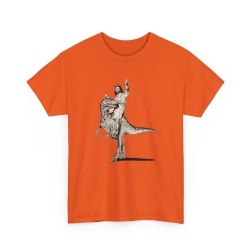 🦕✝️ Jesus Rides a Dinosaur Unisex T-Shirt – Prehistoric Praise & Holy Hilarity - Image 14