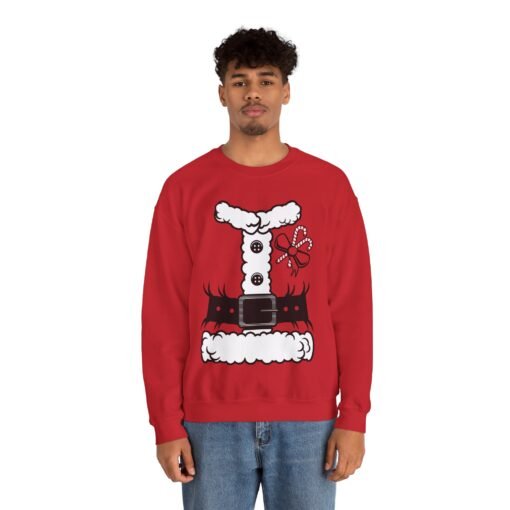 🎅❄️ Santa’s Tunic Unisex Sweatshirt – Cozy Up Like the Claus - Image 6