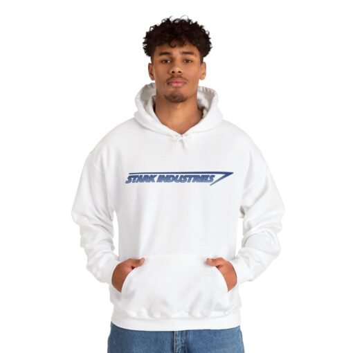 🛠️🔴 Stark Industries Unisex Hoodie – Built for Brains, Made for Comfort - Image 7